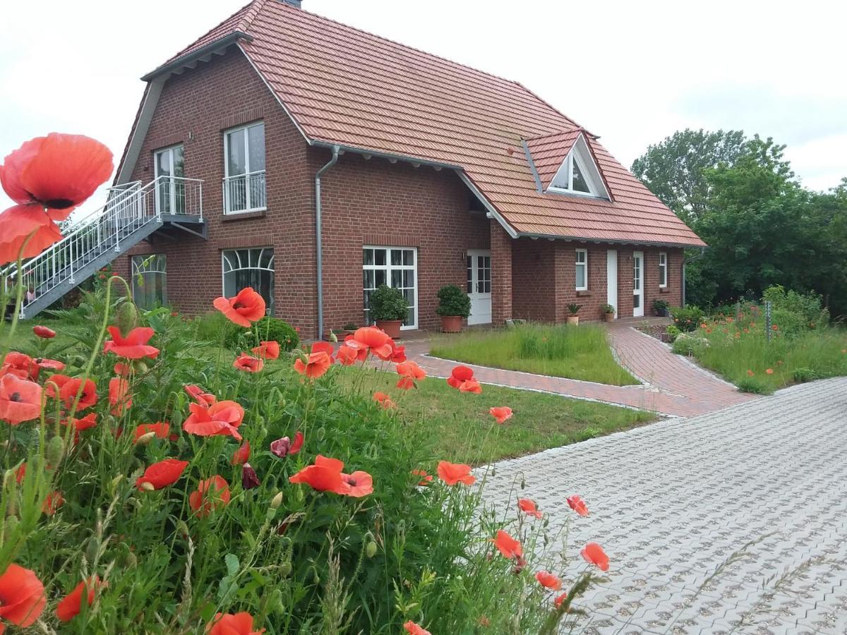 Haus Rosengarten- Ruhige Ferienwohnungen Im Gruenen Sehlen Esterno foto